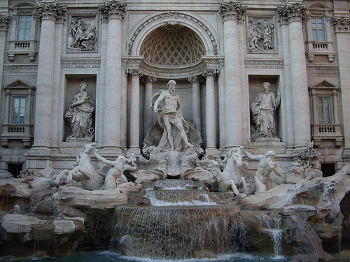 Roma. Fontana de Trevi