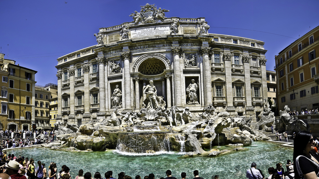 excursiones de cruceros en roma Fontana di Trevi