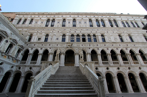 Palacio Ducal - Escalinata de Los Gigantes by Sitomon palacio ducal en venecia